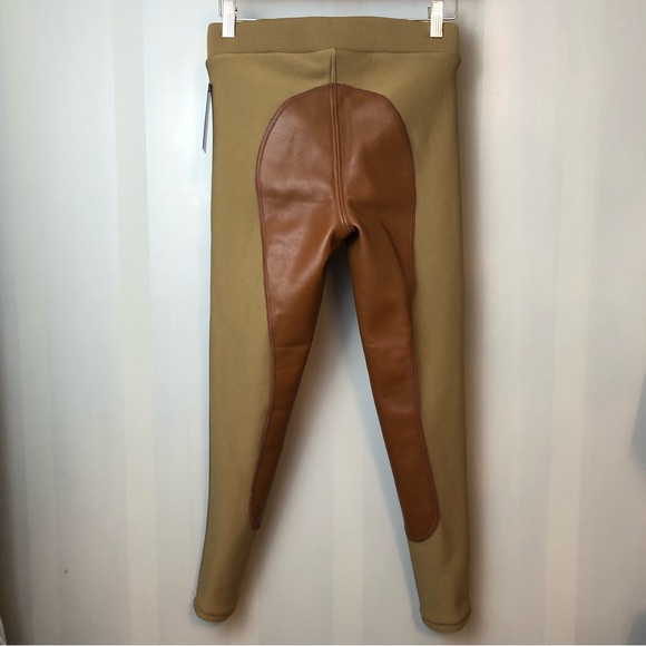 Tropical Rider Pull On Lambskin Leather Full Seat Riding Pant Size Small Petite - Picture 2 of 12